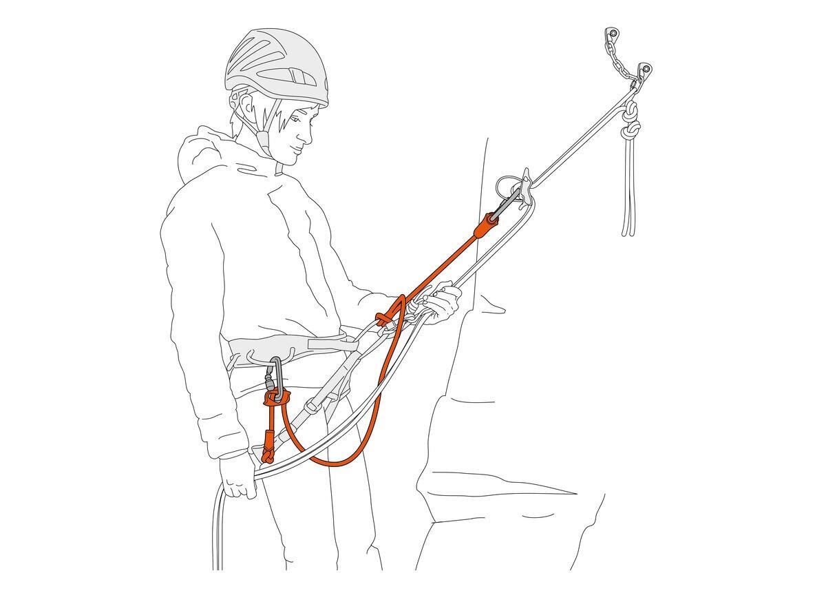 Petzl Dual Connect Adjust Doppelverbindungsschlinge, 9 mm dynamisch, 15–95 cm 2/4
