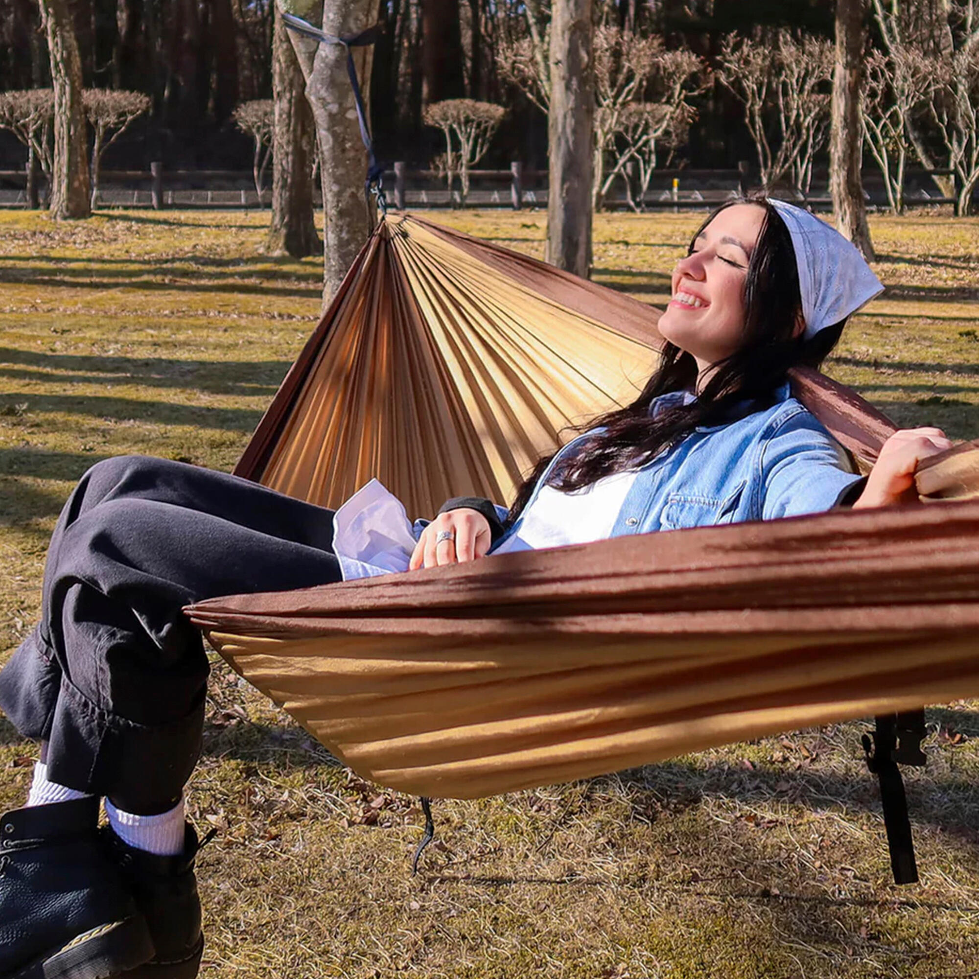 DoubleNest Hammock - Lightweight Durable Portable Camping Hammock 4/5