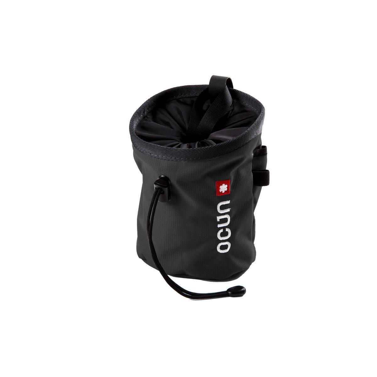 Ocun - Sac À Magnésie Avec Ceinture Ocun Push - Sac À Magnésie - Noir - No Size - Decathlon