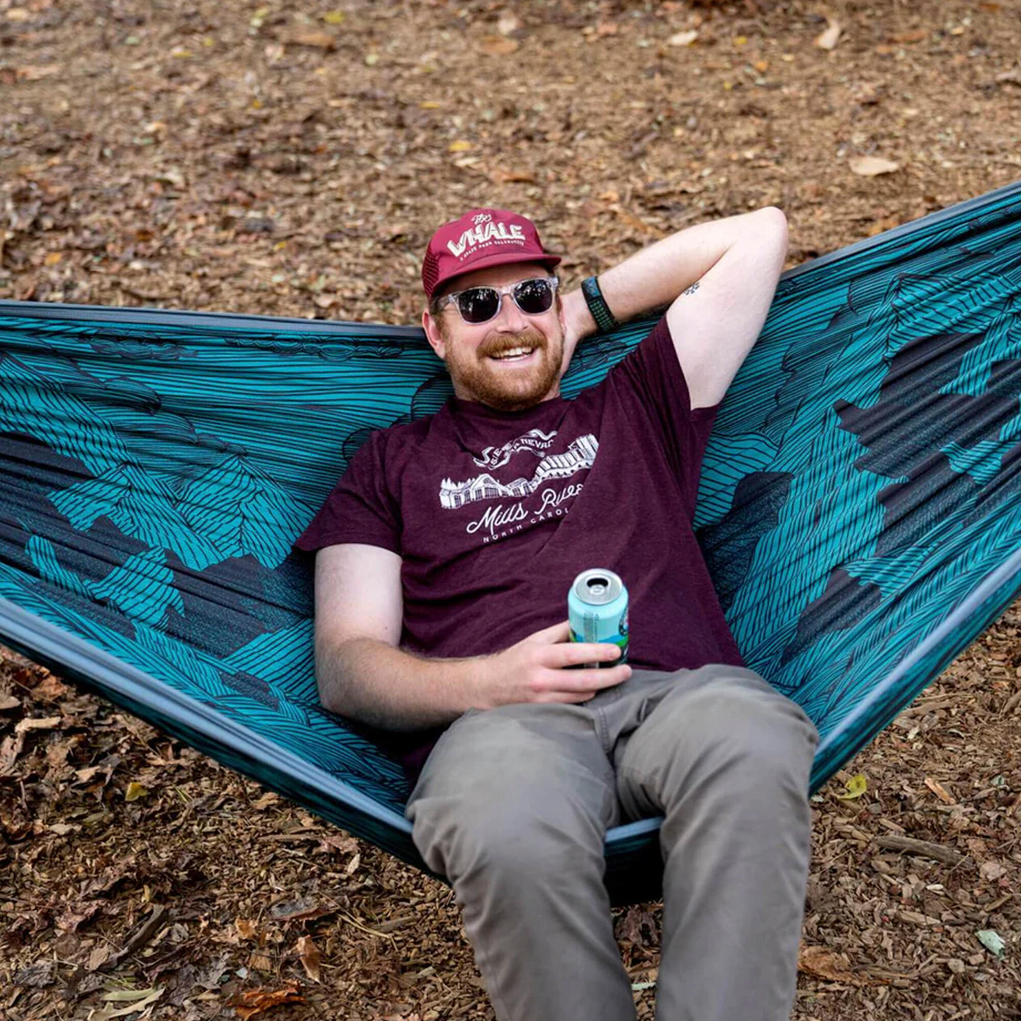 ENO DoubleNest Print Hängematte - Leichte robuste & tragbare Camping-Hängematte 4/5