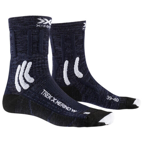 Chaussettes trekking femme X‑Socks Trek X Merino rembourrage Air‑Conditioning 1/2