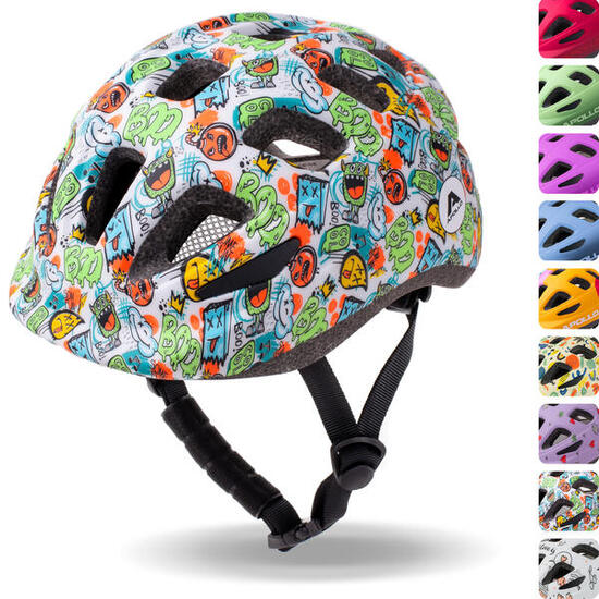 Apollo Kask dziecięcy – kask regulowany na rower i sporty