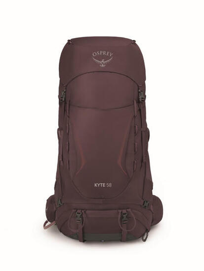 Sac à dos trekking femme Osprey Kyte 58 M L 58L nylon recyclé Elderberry Purple