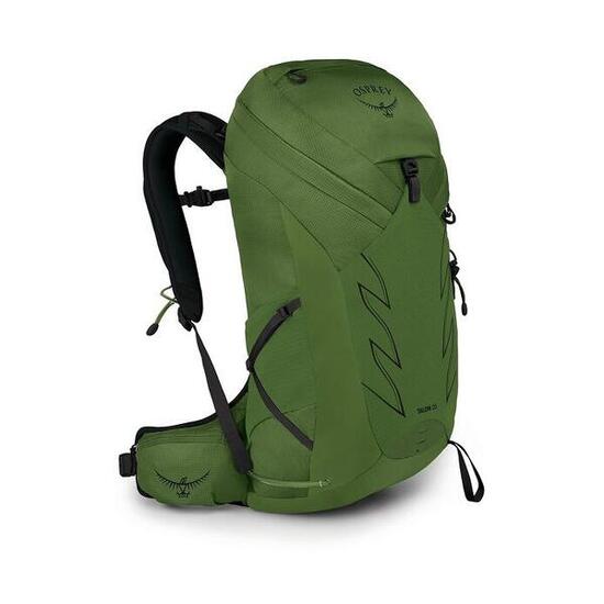 Zaino Osprey Talon 26 S/M 26 L AirScape™ nylon riciclato verde nero