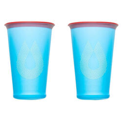 Gobelet pliable HydraPak SpeedCup 150 ml TPU léger set de 2 Bleu Malibu