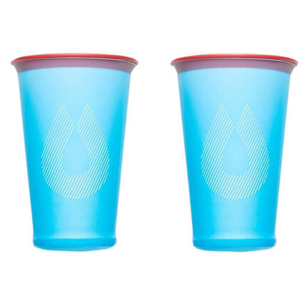Gobelet pliable HydraPak SpeedCup 150 ml TPU léger set de 2 Bleu Malibu