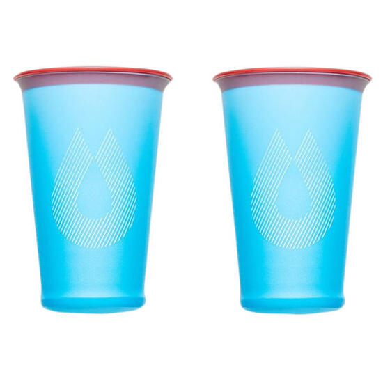Gobelet pliable HydraPak SpeedCup 150 ml TPU léger set de 2 Bleu Malibu