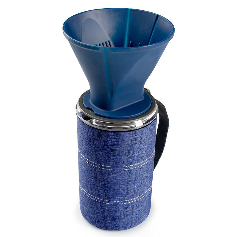 Gsi Outdoors - Cafetière Portable Gsi Javadrip 887 Ml Bleue — Carafe Sans Bpa, Couvercle Isolé - Machine Expresso  - Bleu - Taille Unique - Decathlon