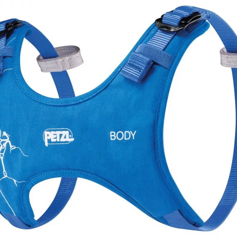 Comfort Harness PETZL Body Child Blue Adjustable Doubleback 150 g