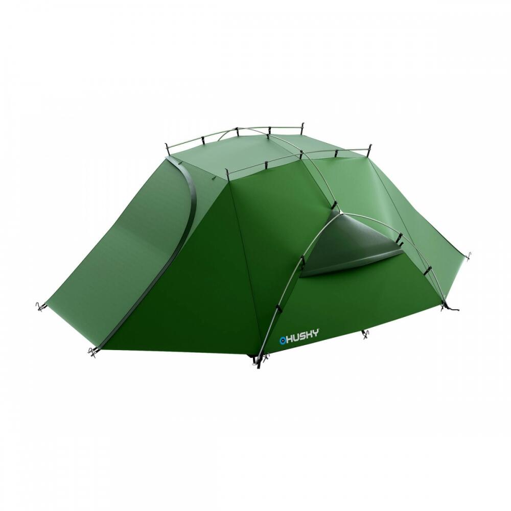 Husky - Tente Husky Brofur 4 Autoportante 4 Places Vert Duraluminium 210t Ripstop Pu6000 - Tente - Vert - 4 Places - Decathlon