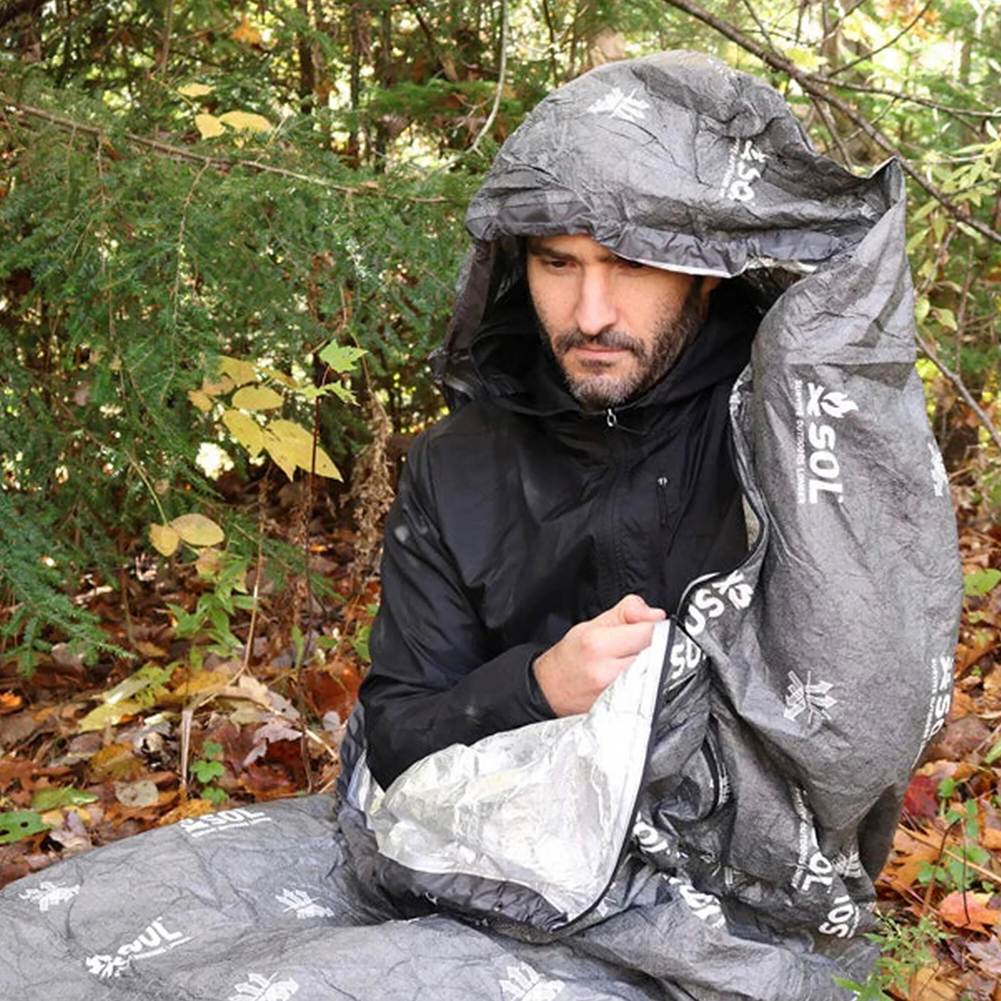 SOL ESCAPE Bivvy XL Grey ソル　エスケープヴィヴィ SOL ESCAPE Bivvy XL / エスケープヴィヴィ XL | 旅道具と人 HouH