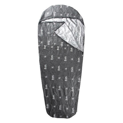 SOL Escape XL Bivvy met capuchon - compact grijs nood- en overlevingszak