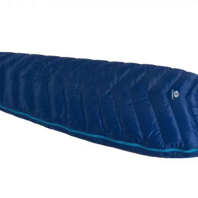 Mummy sleeping bag Double Attack II 190 2-in-1 4-season - Blue - for adults