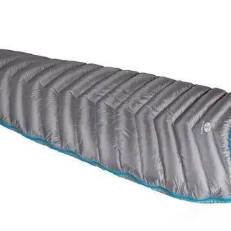Mummy sleeping bag for women Attack II 400 - left 170 cm - Gray