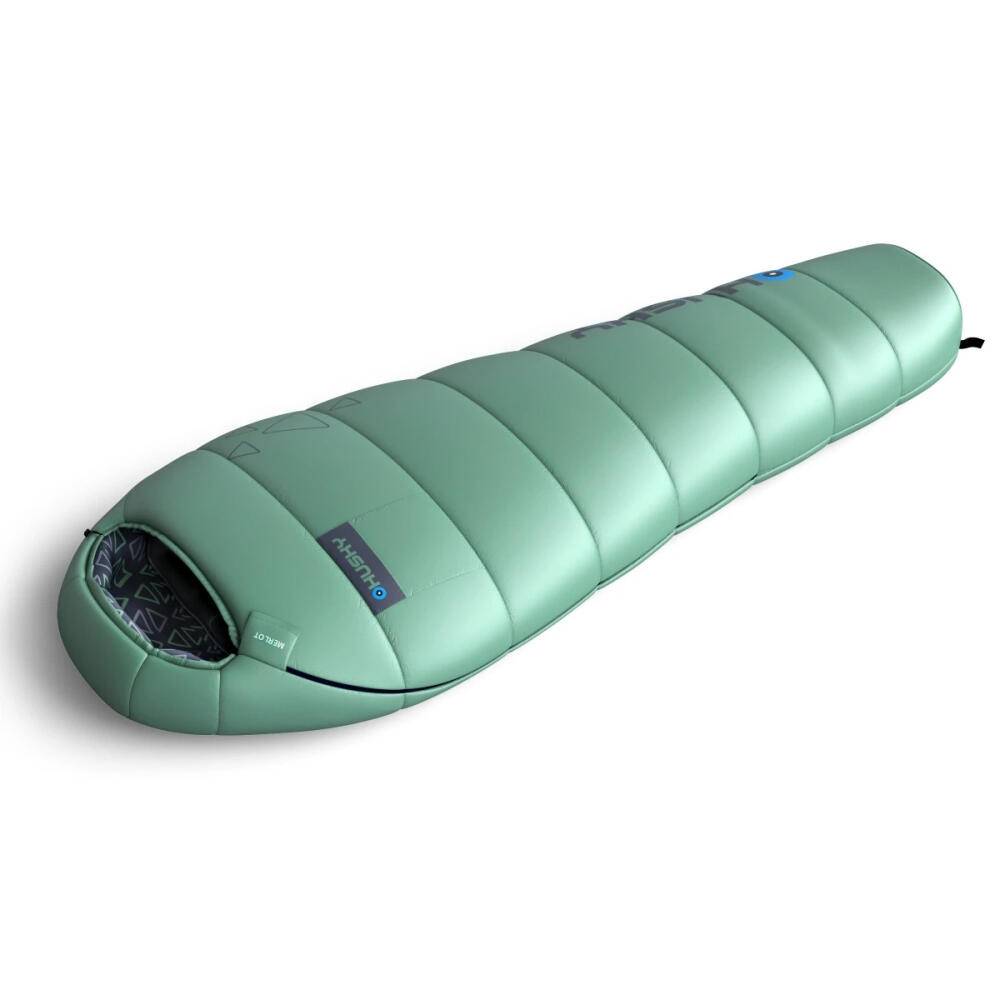 Mummy sleeping bag for children Merlot -10°C 2024 - 170 cm - Mint Green