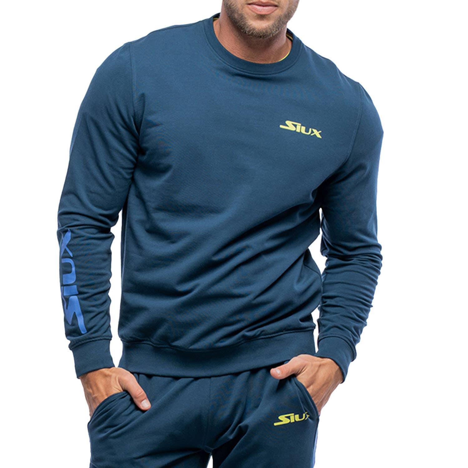 Siux - Siux Calypso Sweat-shirt Homme - Sweat-shirt - Bleu - S - Decathlon