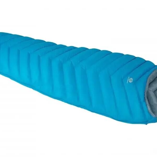Mummy sleeping bag Attack II 400 - left 200 cm - Turquoise Blue - adults
