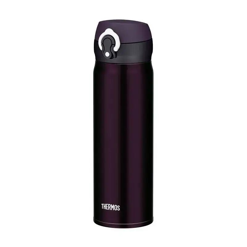 Thermos Mobile 600 ml noir inox isolant 20h/22h chaleur/froid 1/3