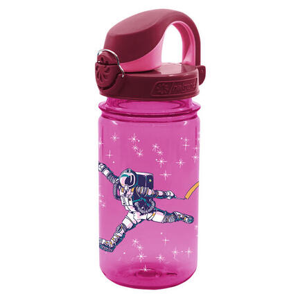 Gourde Nalgene OTF Kids 350 ml Astronaute Rose sans BPA, bouchon une main