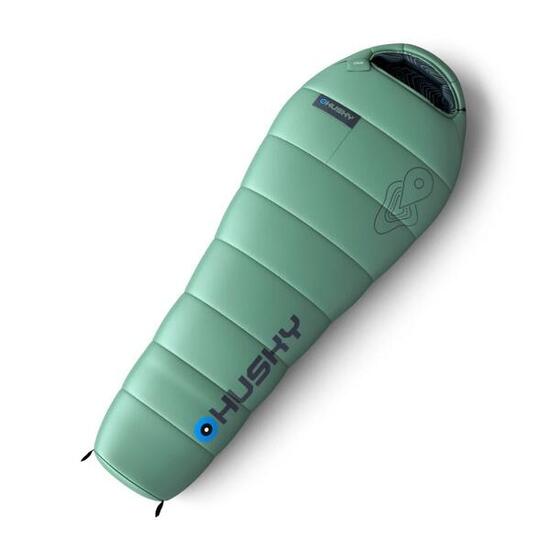 Sac de couchage enfant Husky Junior -10°C mint mumie 190x80 cm polyester Ripstop