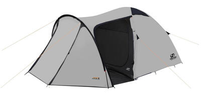Atol 4 familie tent 4 persoons - cool high rise - grijs