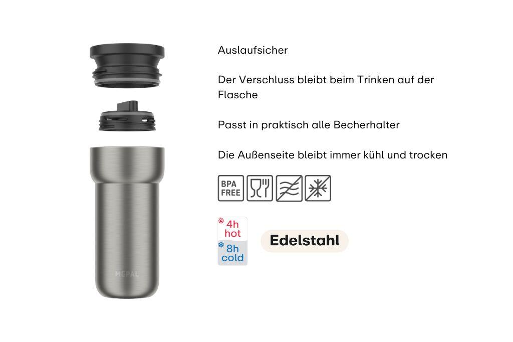 Mepal Ellipse 375 ml Isolierbecher - Vivid mauve 2/7