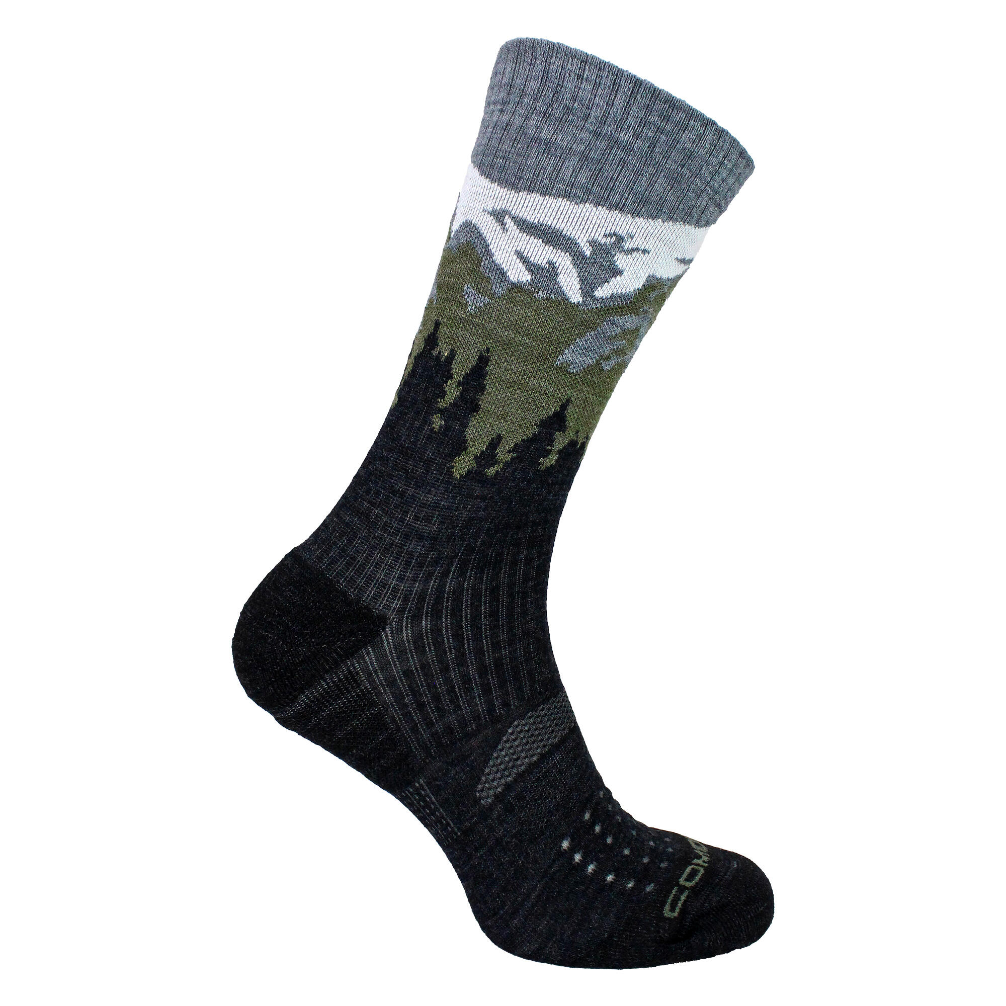 COMODO Mens Ladies Light Performance Crew Merino Wool Socks | Trekking Socks