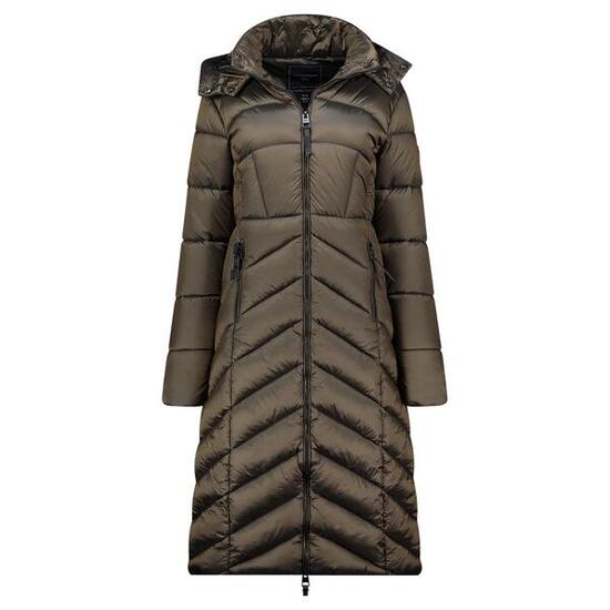 Kurtka damska Geographical Norway BLANCHE LONG KAKI DB LADY 0116 KAKI