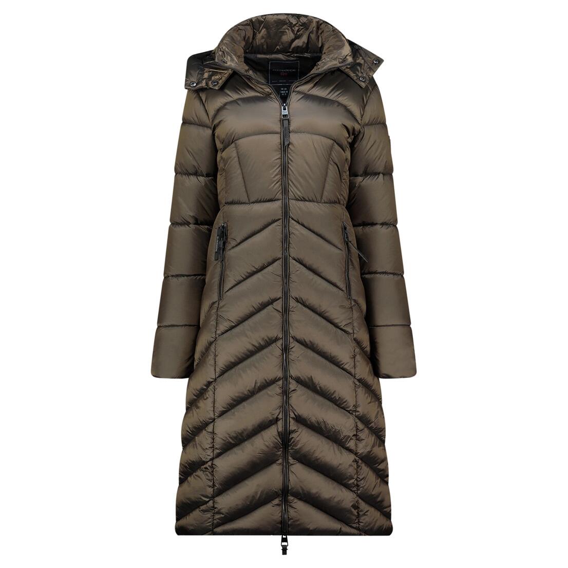 GEOGRAPHICAL NORWAY Kurtka BLANCHE LONG KAKI DB LADY 0116 KAKI Sneakers 1/3