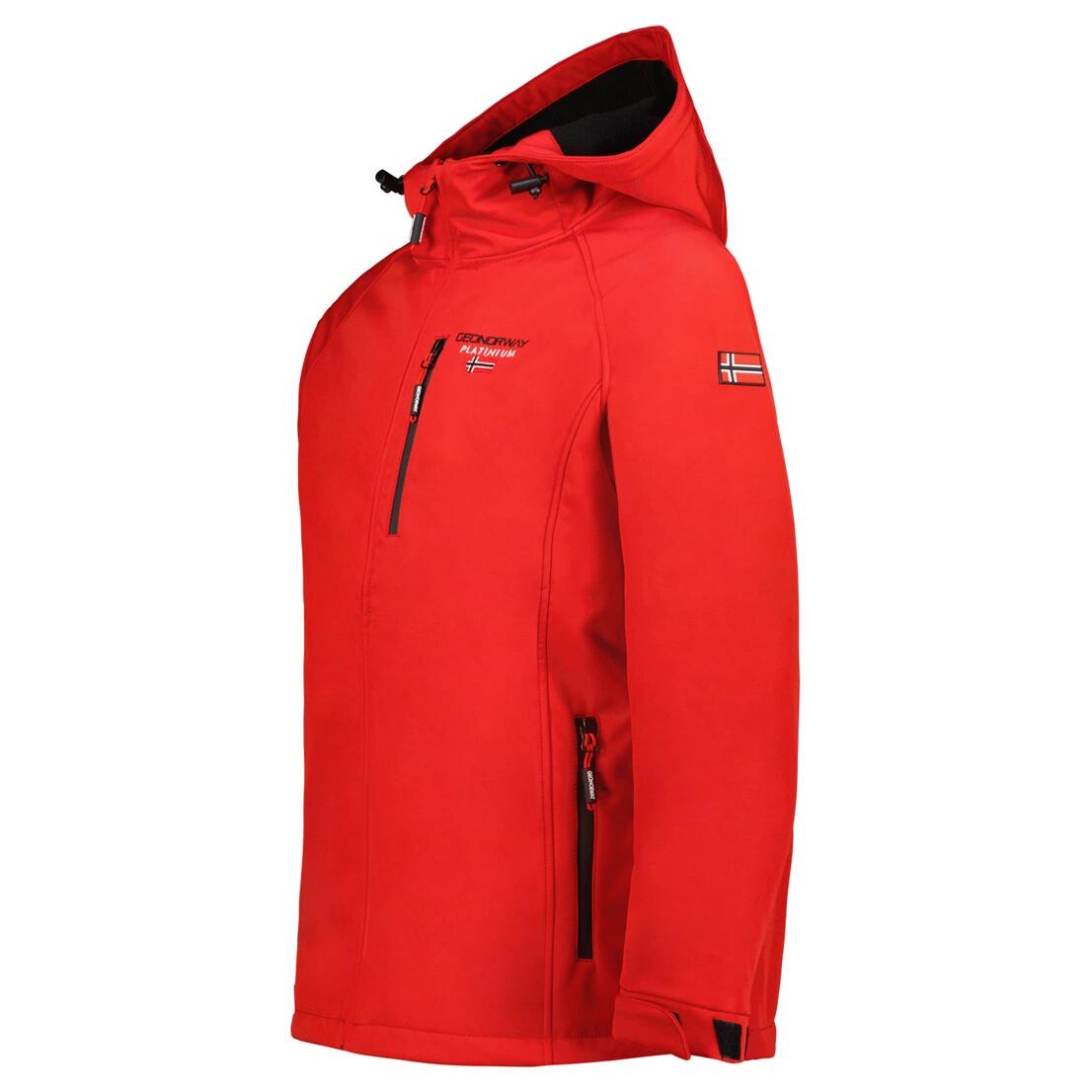 GEOGRAPHICAL NORWAY Kurtka TAKITO RED DB MEN 009 Sneaker Red 3/3