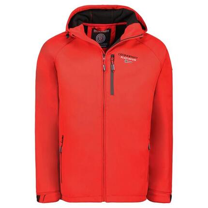 Kurtka softshell męska Geographical Norway TAKITO RED DB MEN 009, czerwona.