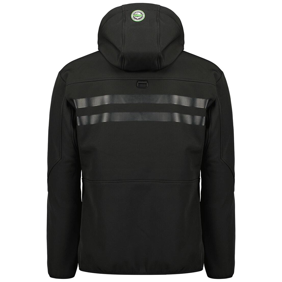 Kurtka softshell męska Geographical Norway ROYAUTE Black/Green.