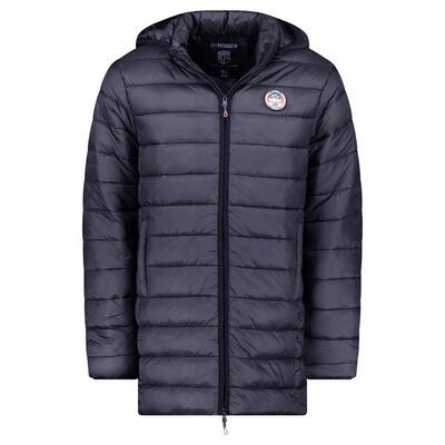 GEOGRAPHICAL NORWAY Kurtka AMIGOMAP LONG HOOD DB NAVY MEN 233 NAVY Sneakers Navy