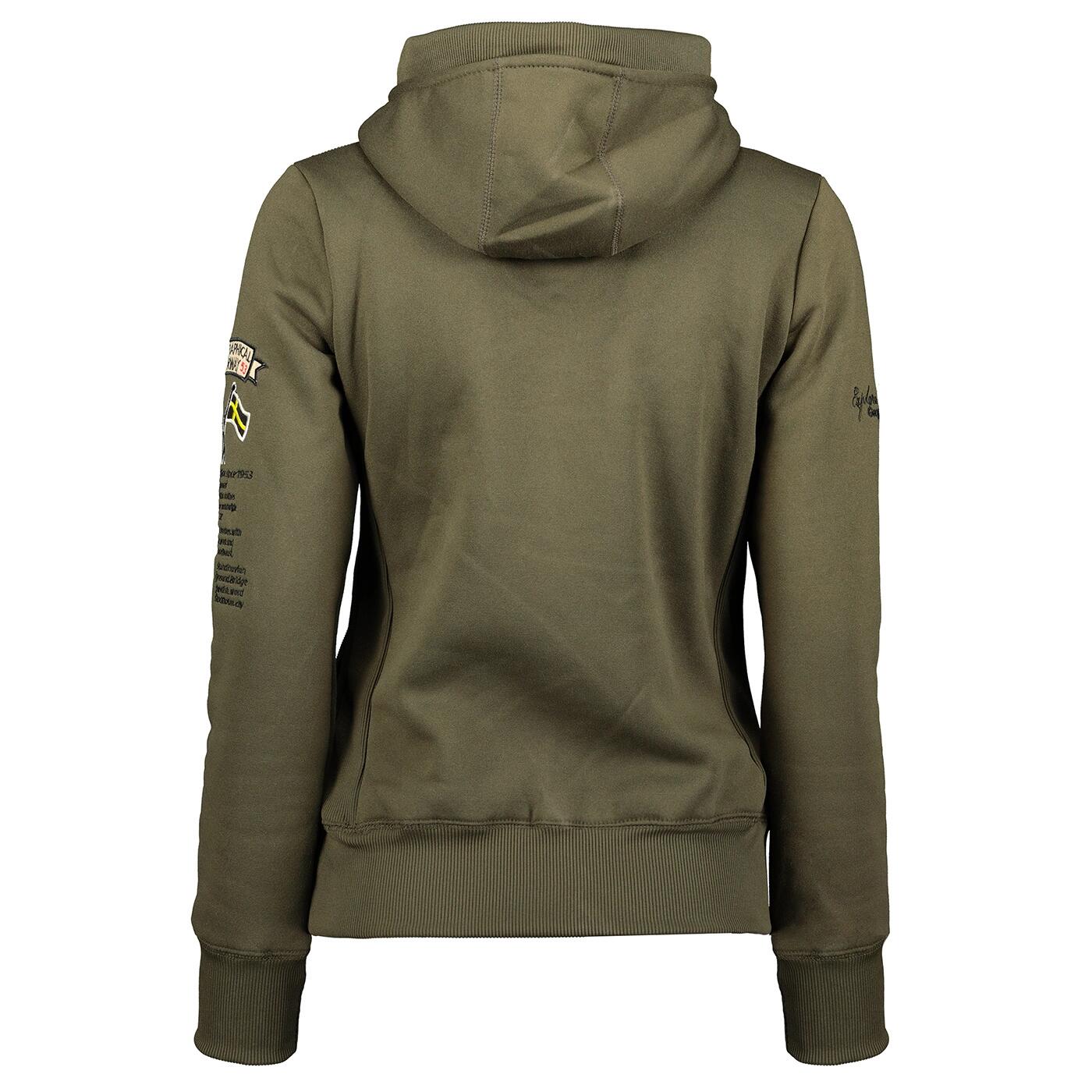 GEOGRAPHICAL NORWAY Bluza GYMCLASS KAKI WW2491H GN Sneaker 2/3