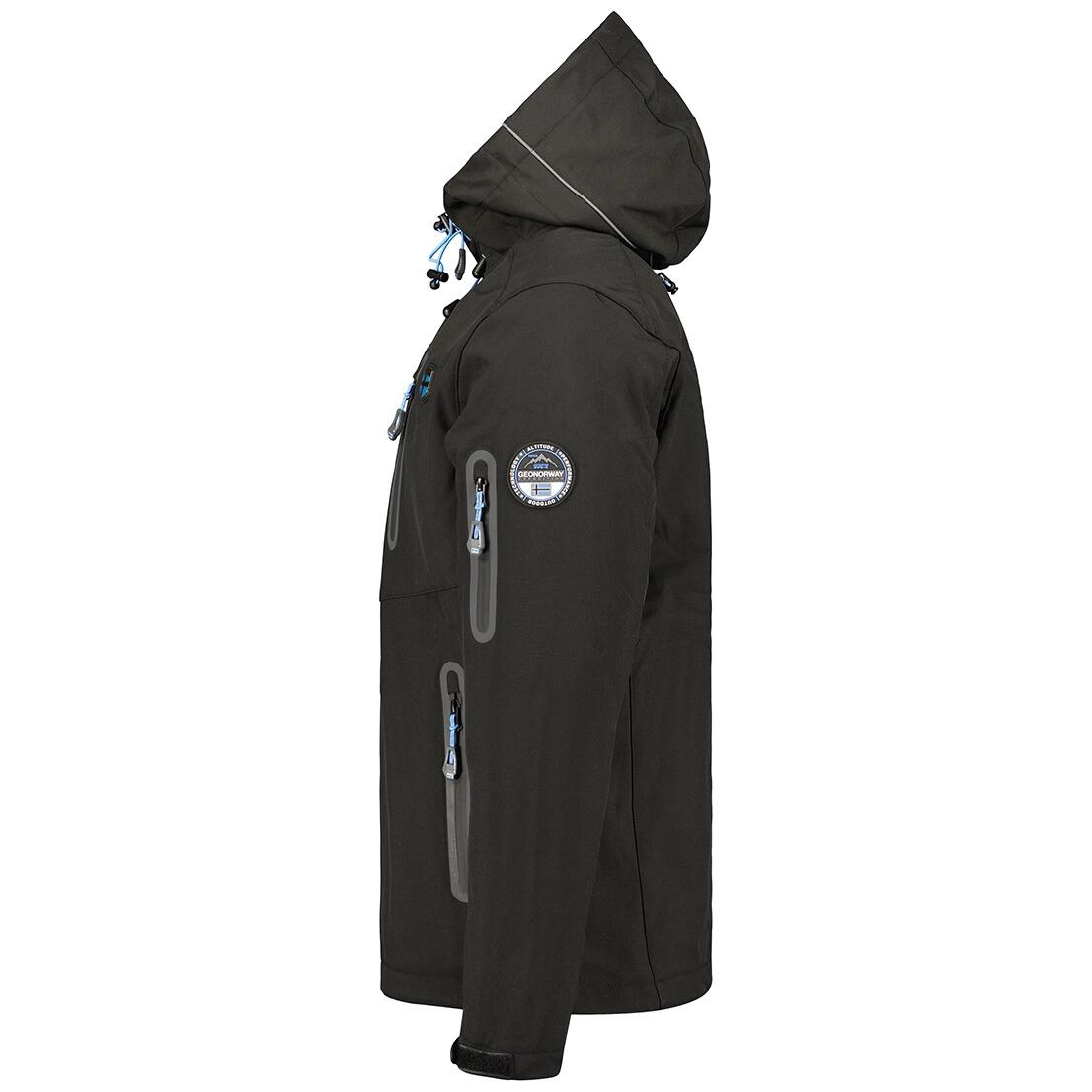 GEOGRAPHICAL NORWAY Softshell TAXILLUS BLACK DB MEN 056 Tenis Black 3/3