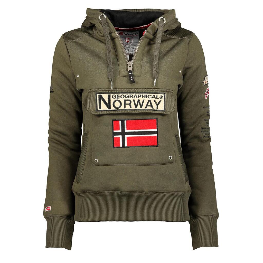 GEOGRAPHICAL NORWAY Bluza GYMCLASS KAKI WW2491H GN Sneakers