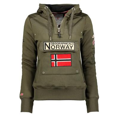 GEOGRAPHICAL NORWAY Bluza GYMCLASS KAKI WW2491H GN Sneakers