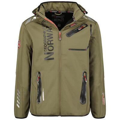 Geographical norway softshell royaute db kaki-noir sneakers