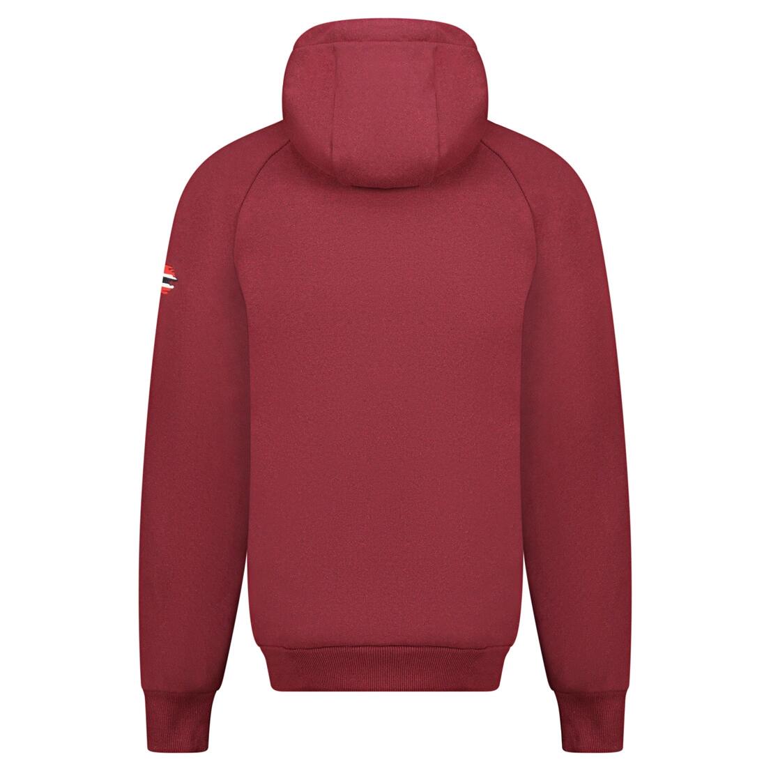 GEOGRAPHICAL NORWAY Bluza GEXPE BURGUNDY DB MEN 100 Sneaker 2/3