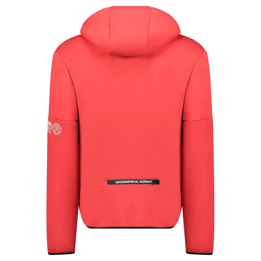 GEOGRAPHICAL NORWAY Bluza FREESTYLE DB RED MEN 054 Sneaker Red 2/3