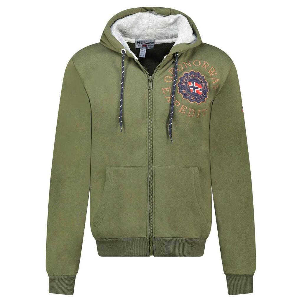 GEOGRAPHICAL NORWAY Bluza GEGANTO KAKI DB MEN 100 Sneakers (WZ3028H/GN-Kaki)