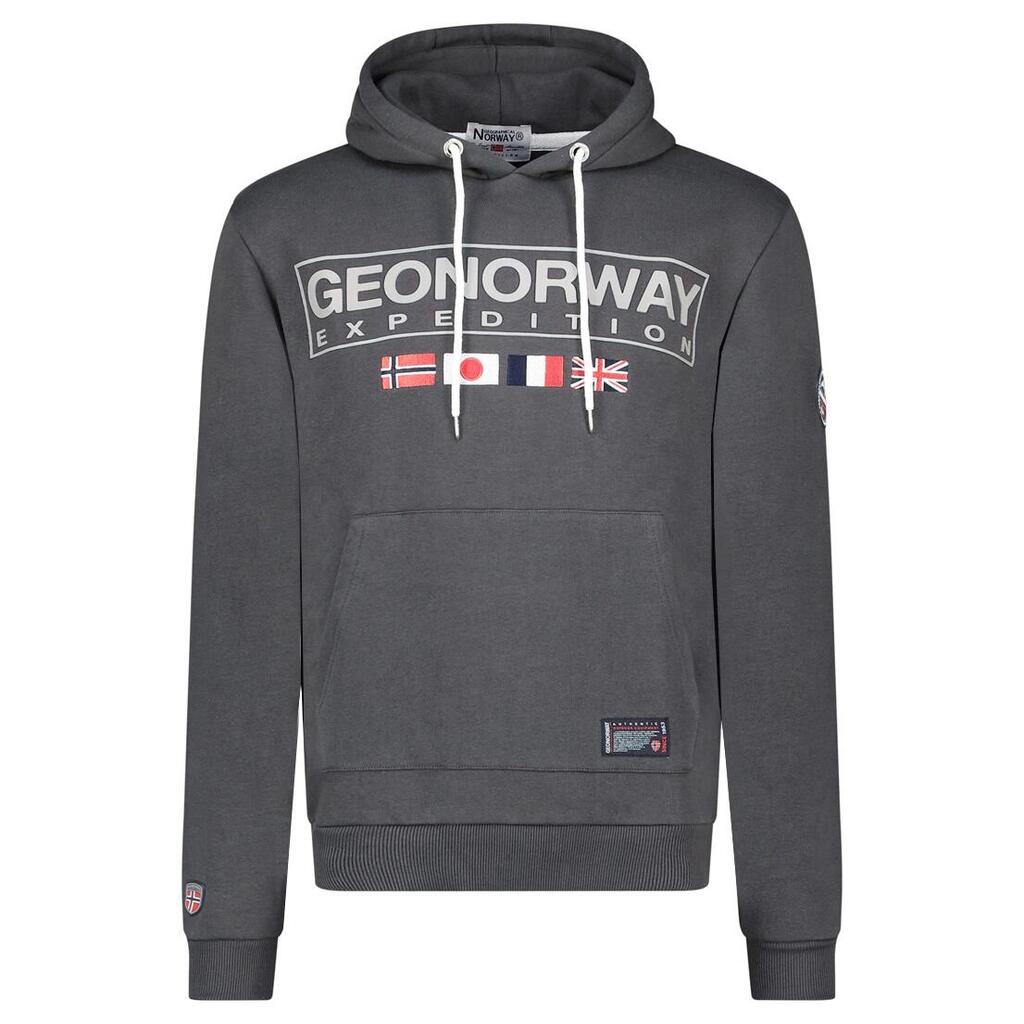 GEOGRAPHICAL NORWAY Bluza GREAT DARK GREY DB MEN 317 Sneakers Grey