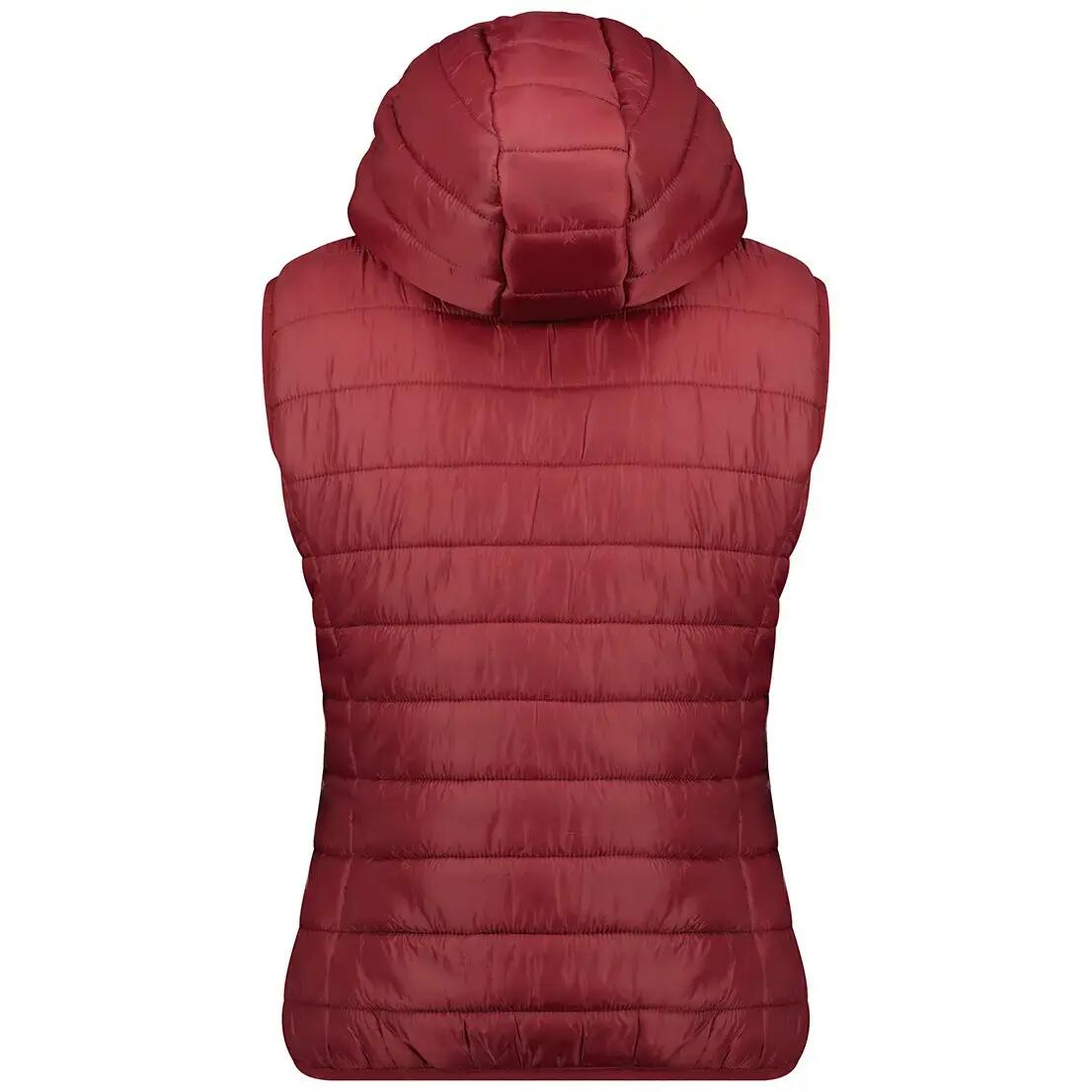 Bezrękawnik Geographical Norway VATIKA HOOD EO GIRL 233 bordowy dla dziewczynki 2/7