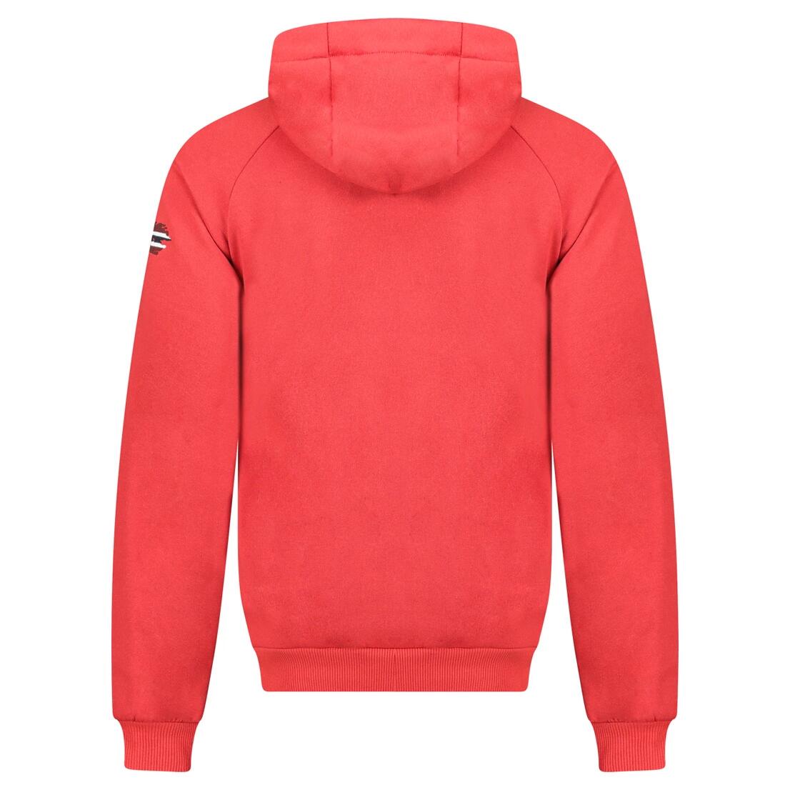 GEOGRAPHICAL NORWAY Bluza GALDEMAR RED DB MEN 100 Sneaker Red 2/3