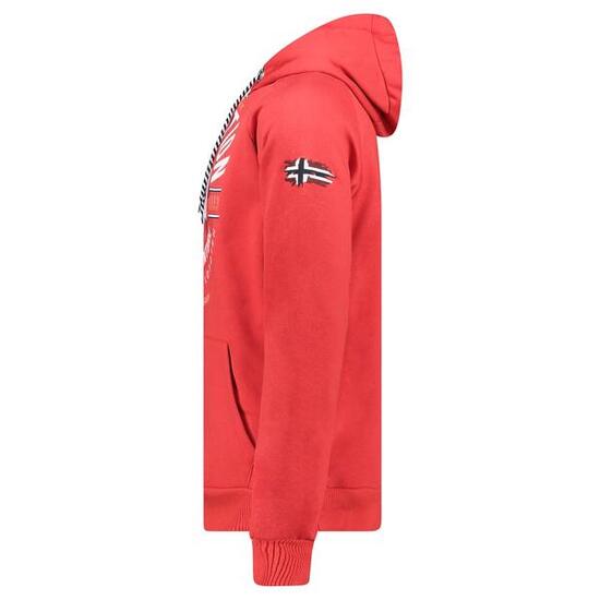 GEOGRAPHICAL NORWAY Bluza GALDEMAR RED DB 100 Sneakers Red