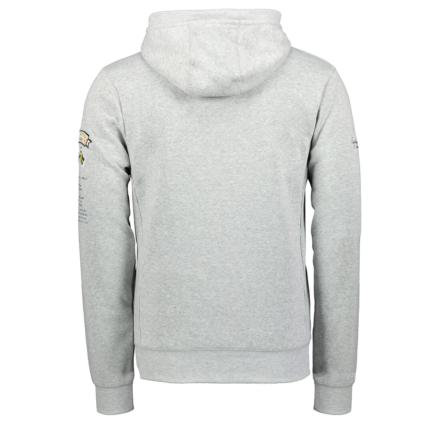 Bluza męska Geographical Norway GYMCLASS 100 3/4 WU4184H B-Grey.