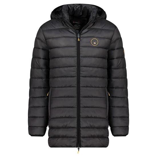 Kurtka męska Geographical Norway AMIGOMAP LONG HOOD DB BLACK MEN 233 BLACK