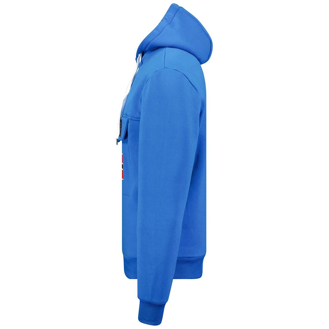 GEOGRAPHICAL NORWAY Bluza GADRIEN BLUE-WHITE DB MEN 054 Sneakers Blue 3/3