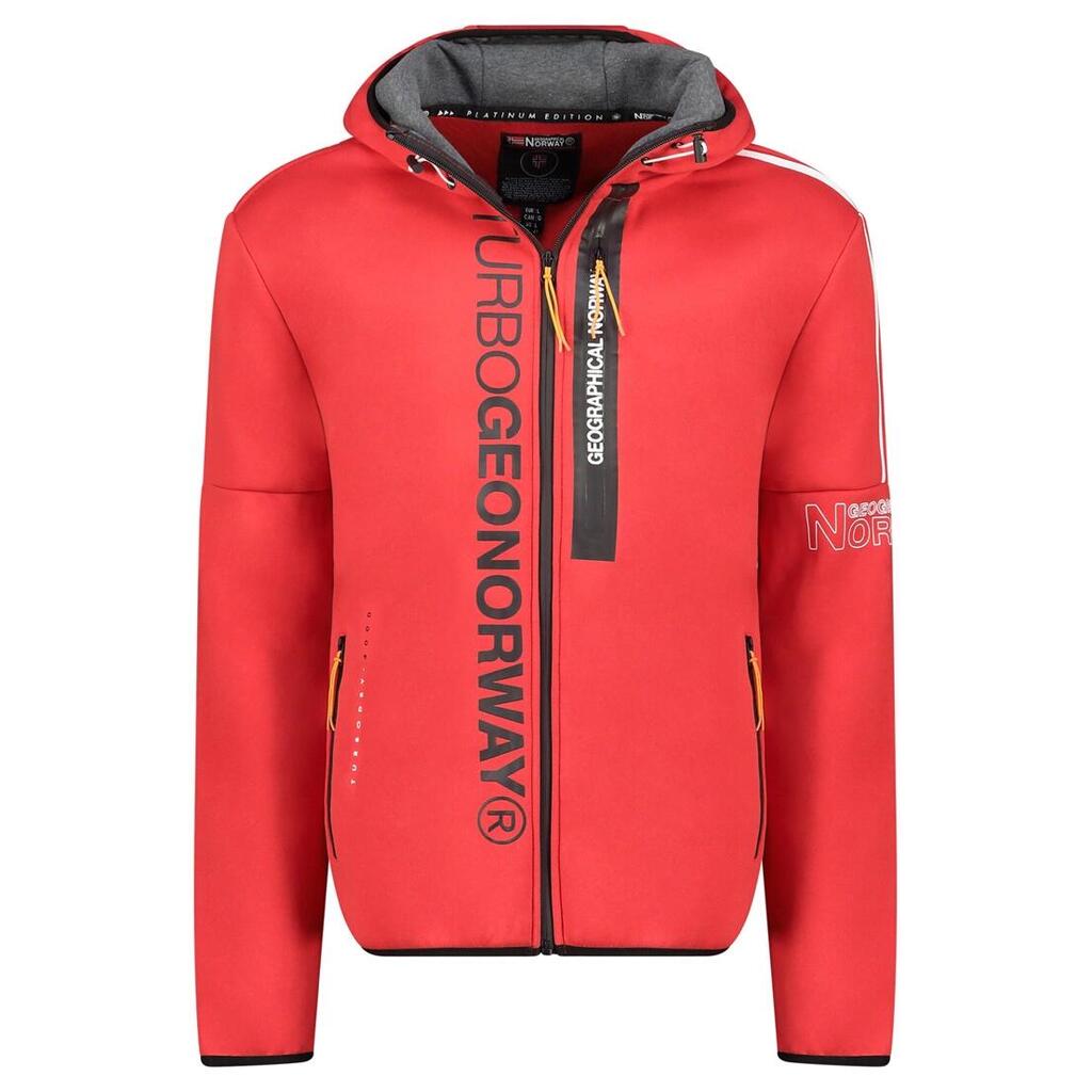 GEOGRAPHICAL NORWAY Bluza FREESTYLE DB RED MEN 054 Sneakers Red