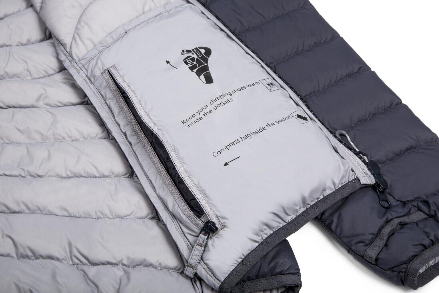 Veste duvet femme Ocún Tsunami ECO 650 cuin DWR 7/7